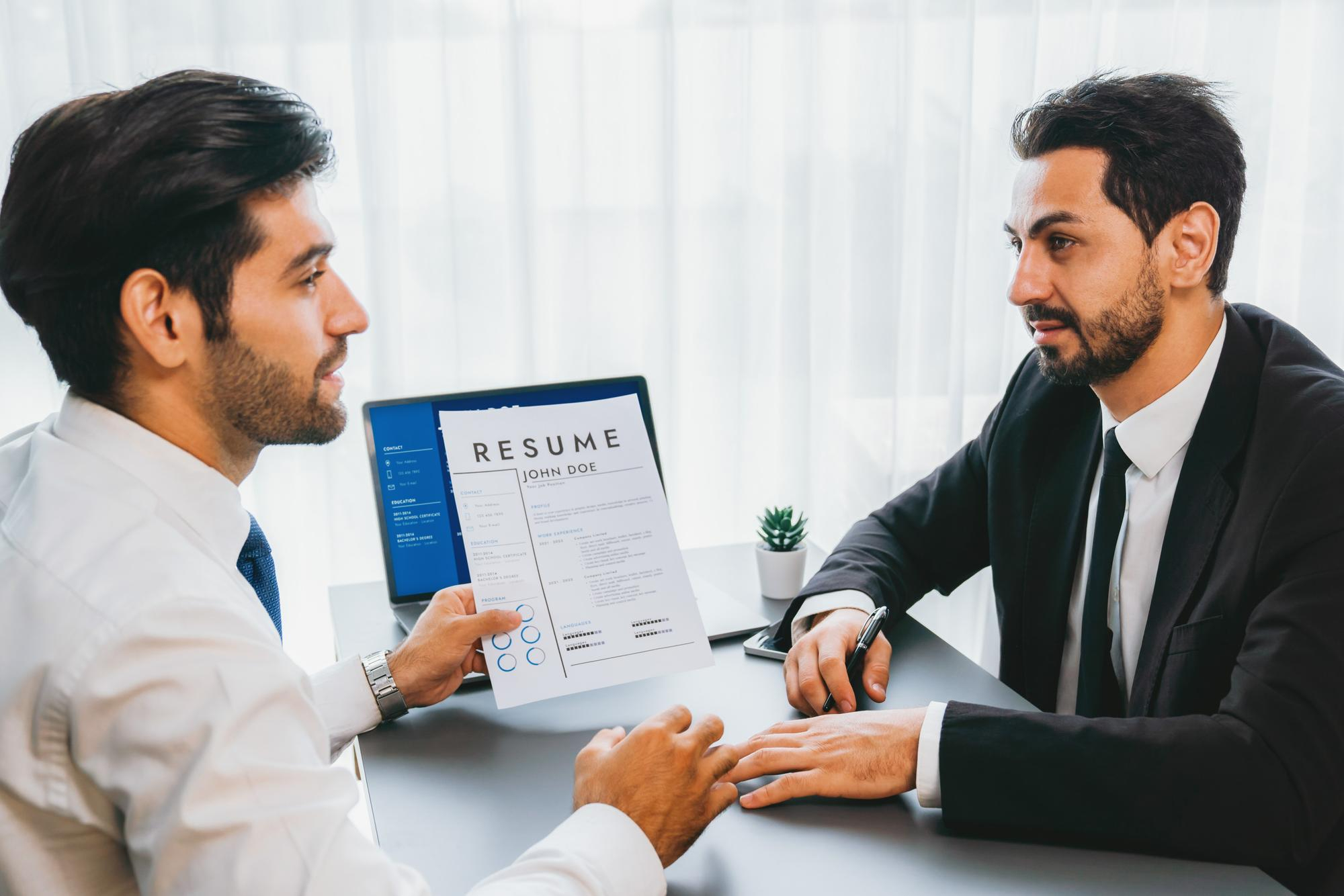 Confidential executive conversation